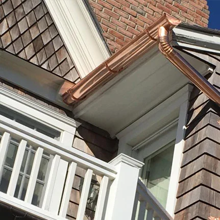 copper gutter installation New Hyde Park ny